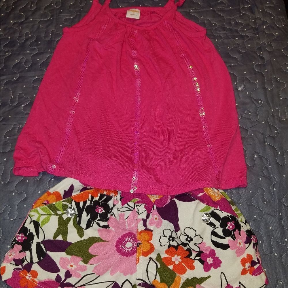 Gymboree short set size 4